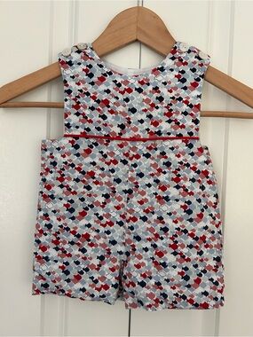 Remember Nguyen 9 month cottonbaby jon jon romper fish print